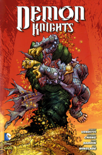 DEMON KNIGHTS 4-LION- nuvolosofumetti.