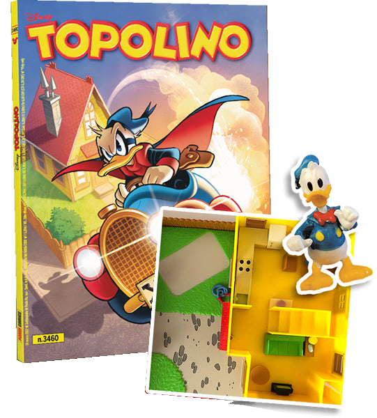 TOPOLINO 3460 + GADGET casa di paperino