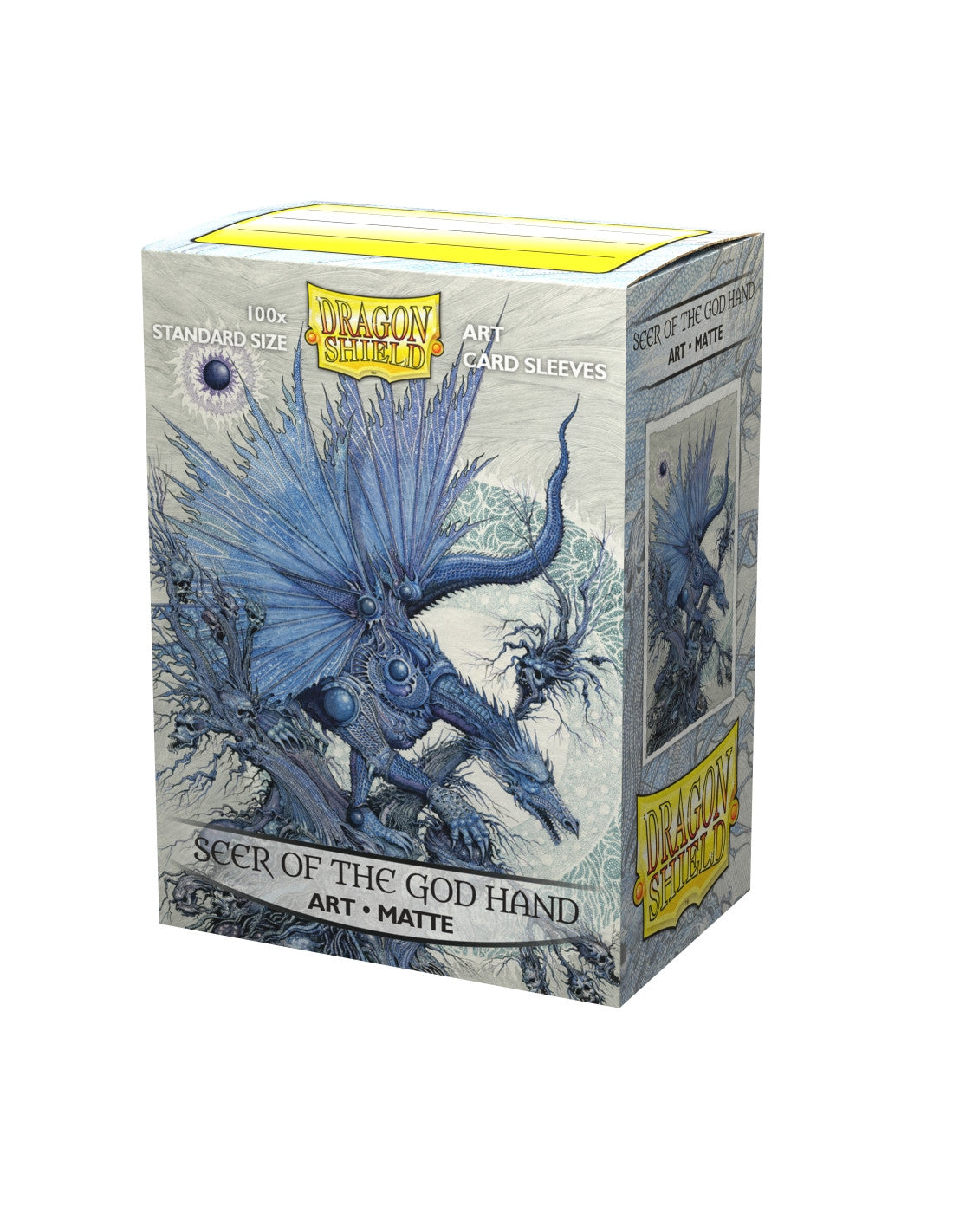 Dragon Shield Art Sleeves Matte - Seer of the God Hand, Dragon Shield, nuvolosofumetti,
