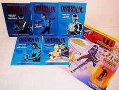 Diabolik I classici Repubblica serie completa 5 Volumi, COMPLETE E SEQUENZE, nuvolosofumetti,