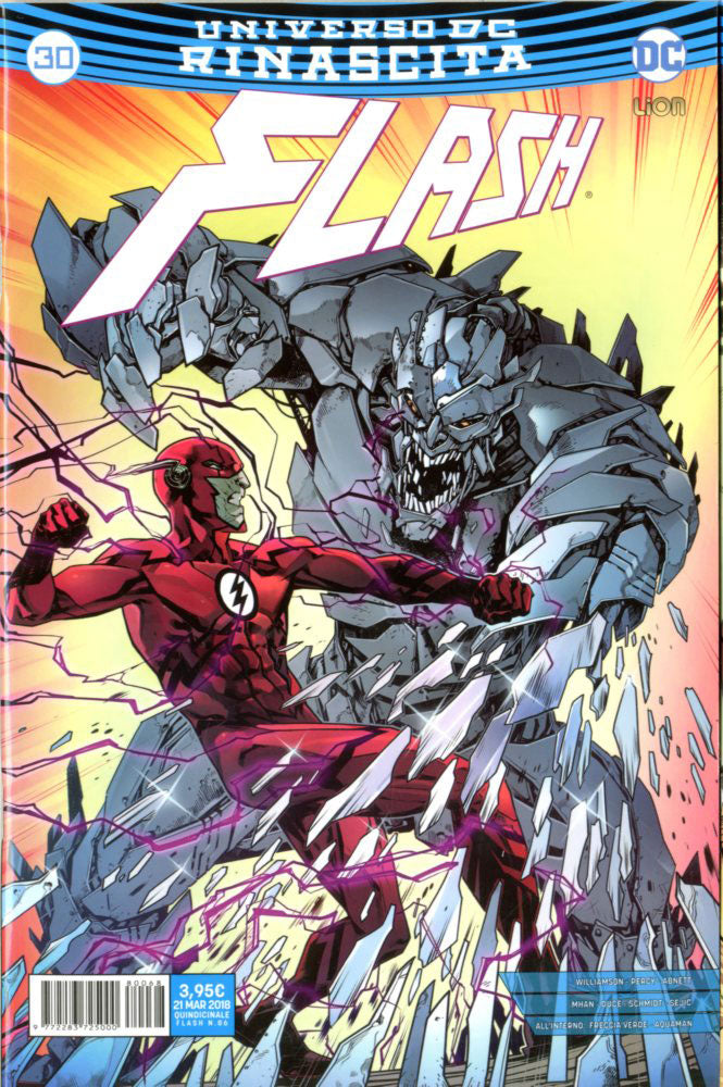 Flash rinascita 30, LION, nuvolosofumetti,