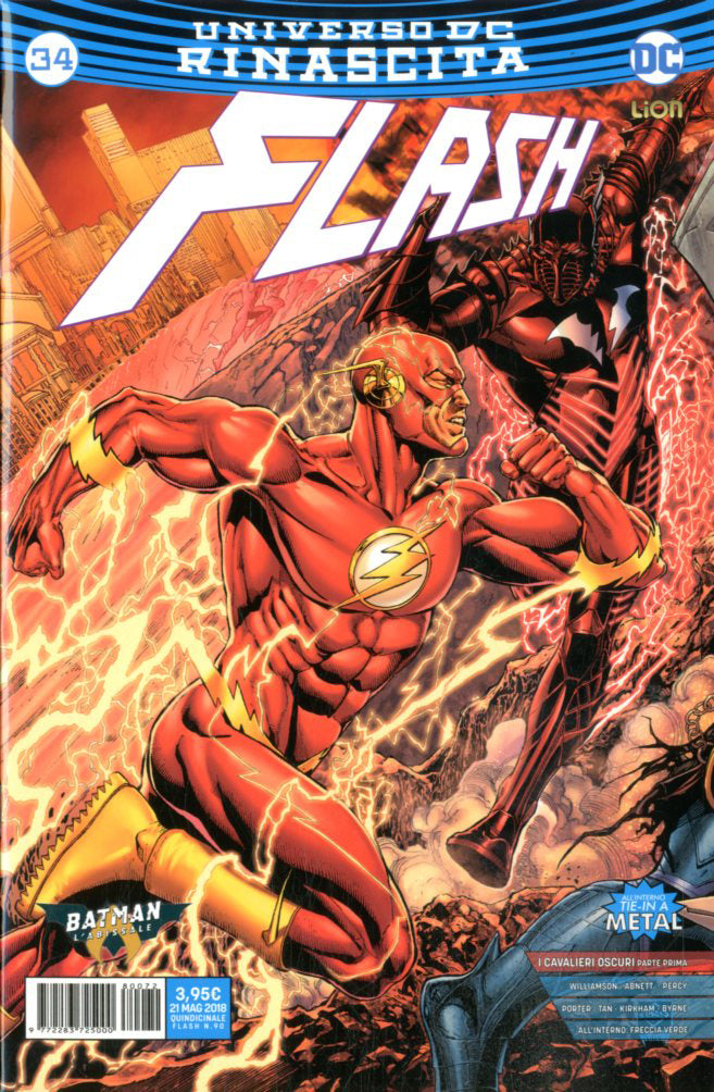 Flash rinascita 34-LION- nuvolosofumetti.