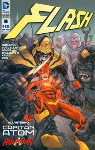 FLASH NEW 52 9-LION- nuvolosofumetti.
