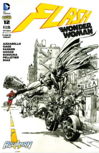 FLASH NEW 52 variant 30-LION- nuvolosofumetti.