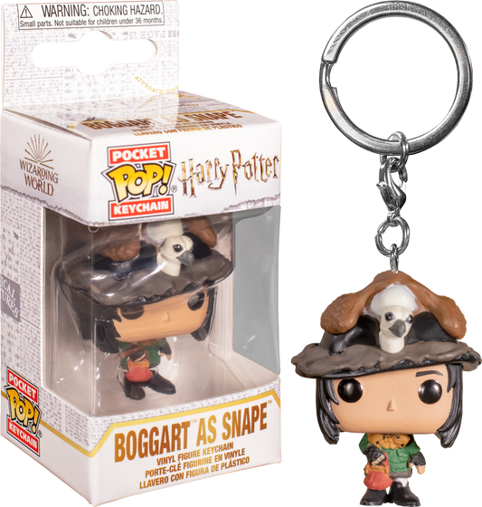 Hary Potter Boggart as Snape Keychain, funko, nuvolosofumetti,