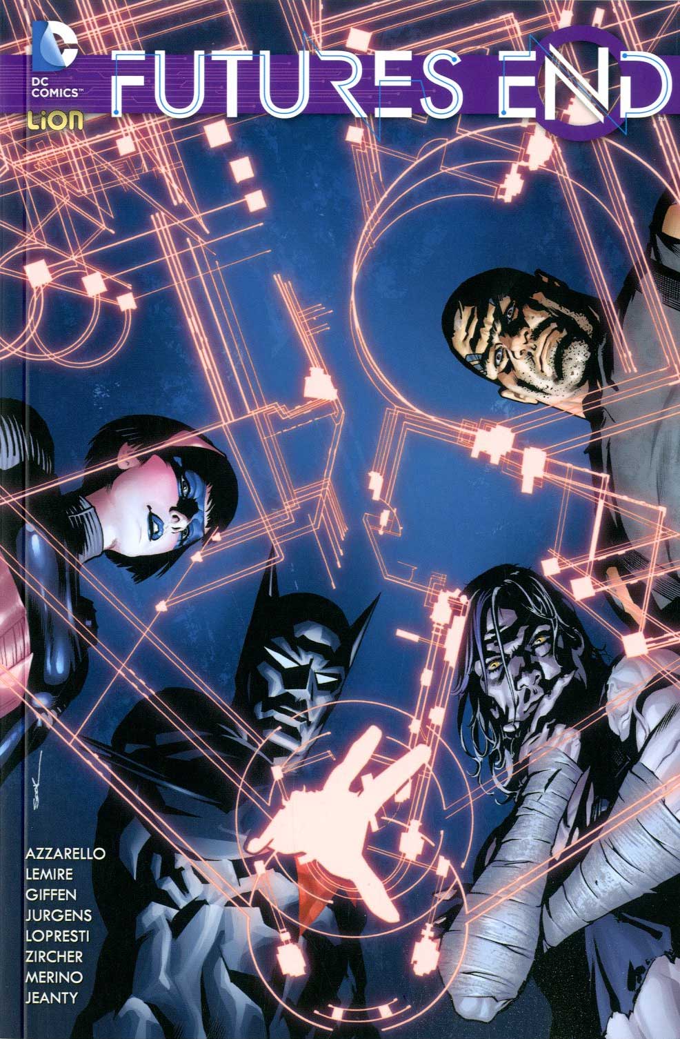 FUTURES END tp 3-LION- nuvolosofumetti.