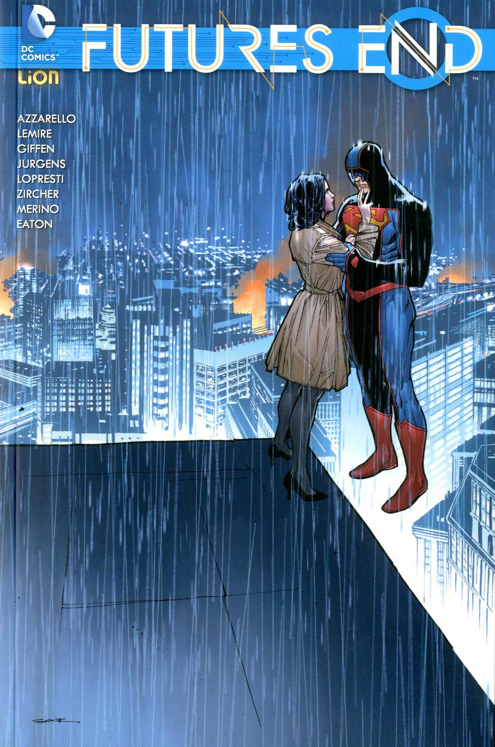 FUTURES END tp 4-LION- nuvolosofumetti.