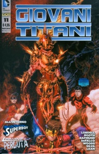 GIOVANI TITANI new 52 11-LION- nuvolosofumetti.