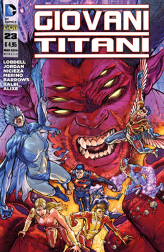 GIOVANI TITANI new 52 23-LION- nuvolosofumetti.