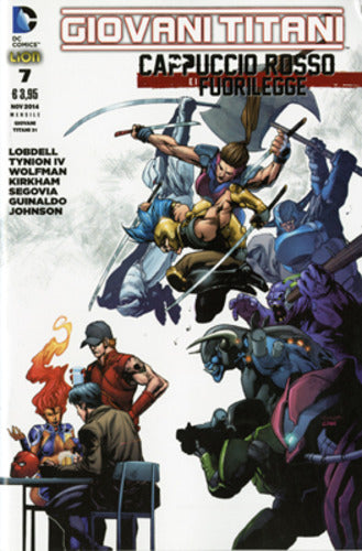 GIOVANI TITANI new 52 31-LION- nuvolosofumetti.