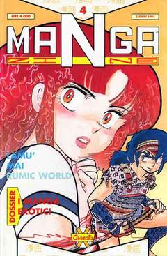 MANGAZINE 4-GRANATA- nuvolosofumetti.