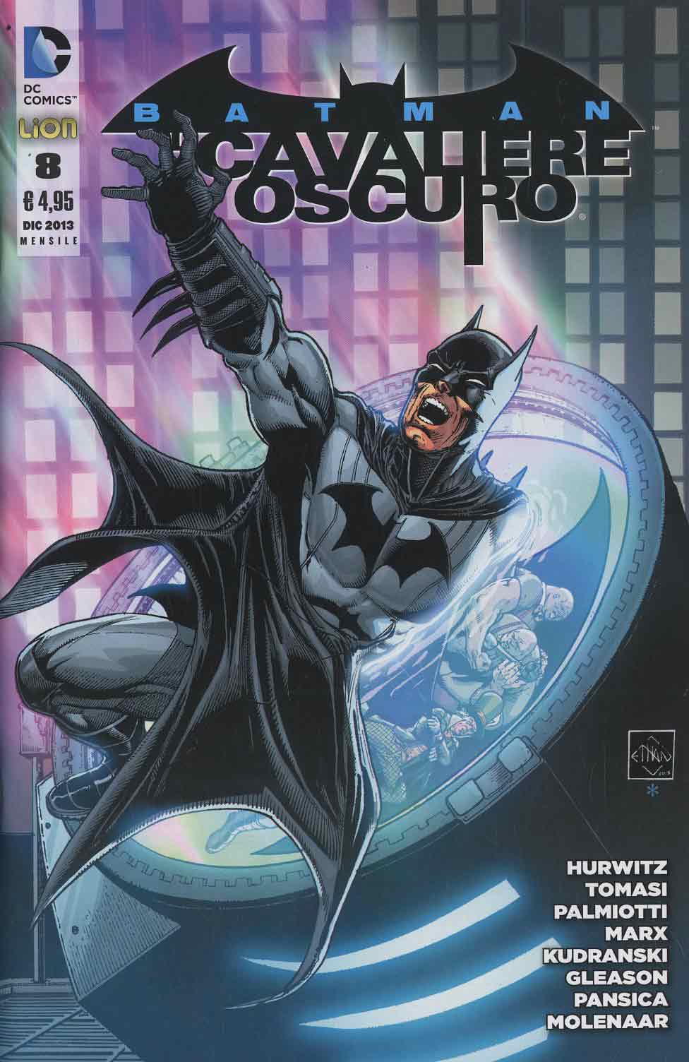 BATMAN IL CAVALIERE OSCURO serie new 52 8-LION- nuvolosofumetti.