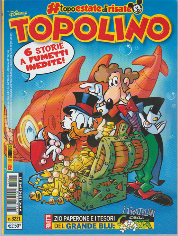 Topolino settimanale 3221-PANINI DISNEY- nuvolosofumetti.