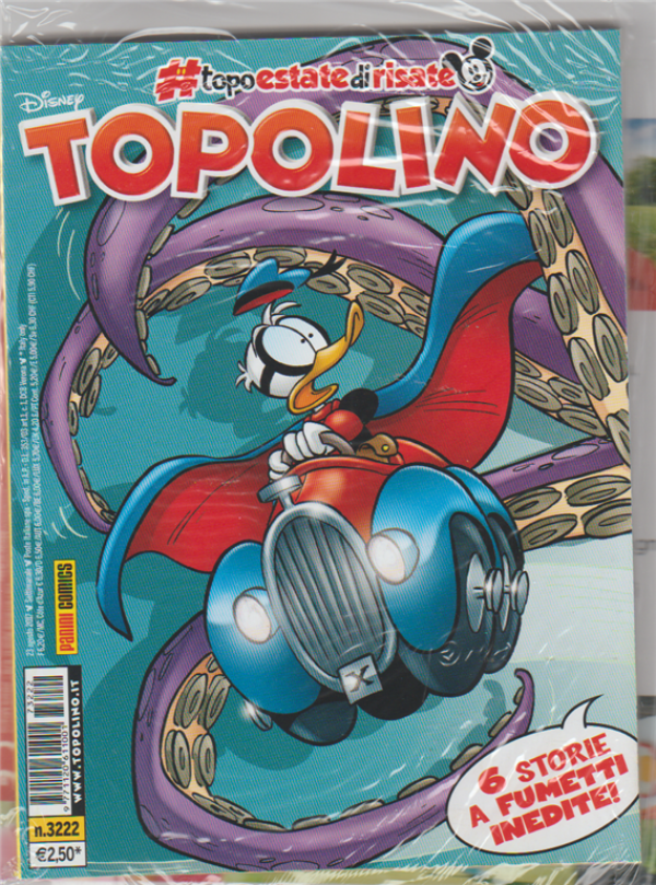 Topolino settimanale 3222-PANINI DISNEY- nuvolosofumetti.