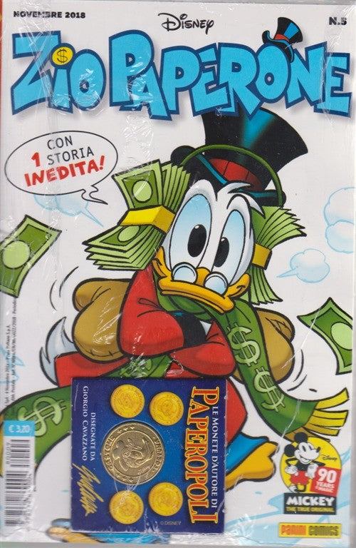 ZIO PAPERONE serie 2018 5-PANINI DISNEY- nuvolosofumetti.