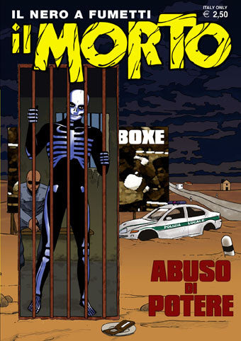 Il morto - il nero a fumetti 13-Menhir edizioni- nuvolosofumetti.