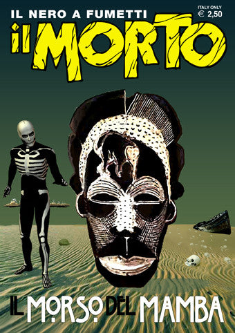 Il morto - il nero a fumetti 15-Menhir edizioni- nuvolosofumetti.