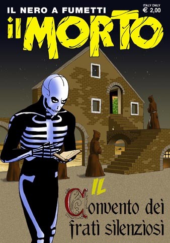 Il morto - il nero a fumetti 3-Menhir edizioni- nuvolosofumetti.