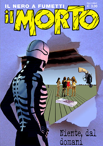 Il morto - il nero a fumetti 25-Menhir edizioni- nuvolosofumetti.
