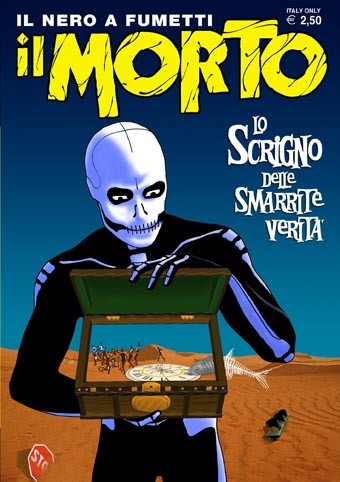 Il morto - il nero a fumetti 9-Menhir edizioni- nuvolosofumetti.