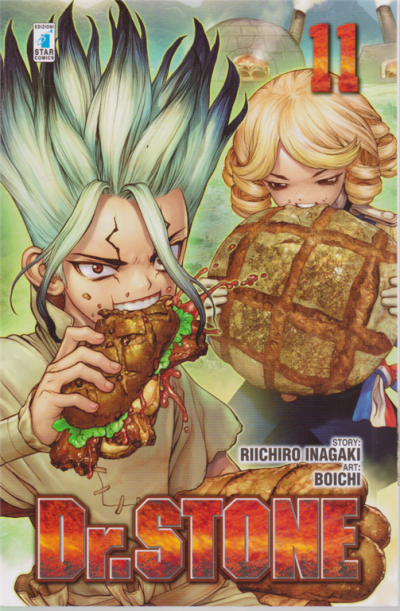 DR STONE 11, EDIZIONI STAR COMICS, nuvolosofumetti,