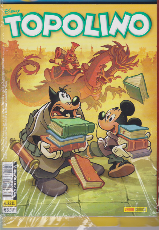 Topolino settimanale 3311-PANINI DISNEY- nuvolosofumetti.