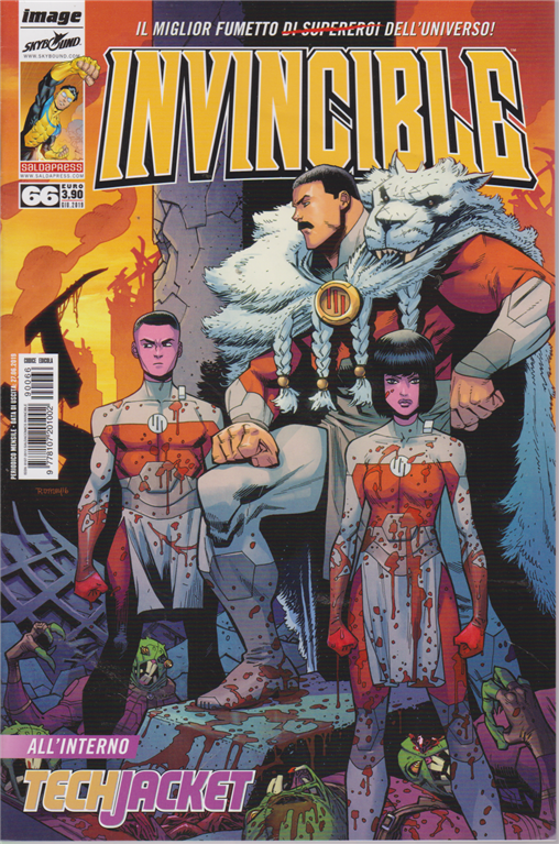 Invincible serie economica 66-SALDAPRESS- nuvolosofumetti.