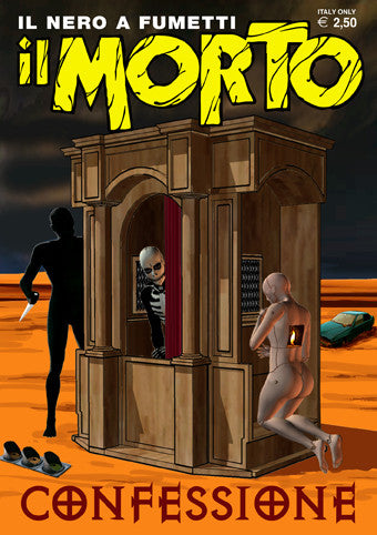 Il morto - il nero a fumetti 14-Menhir edizioni- nuvolosofumetti.