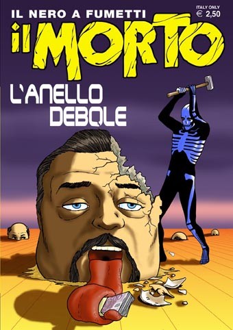 Il morto - il nero a fumetti 11-Menhir edizioni- nuvolosofumetti.