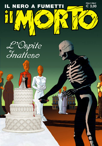 Il morto - il nero a fumetti 20-Menhir edizioni- nuvolosofumetti.