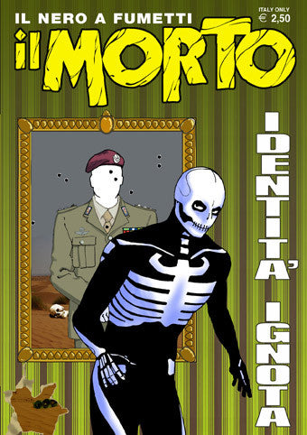 Il morto - il nero a fumetti 10-Menhir edizioni- nuvolosofumetti.