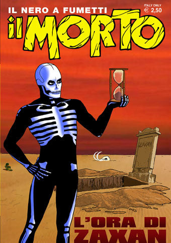 Il morto - il nero a fumetti 12-Menhir edizioni- nuvolosofumetti.