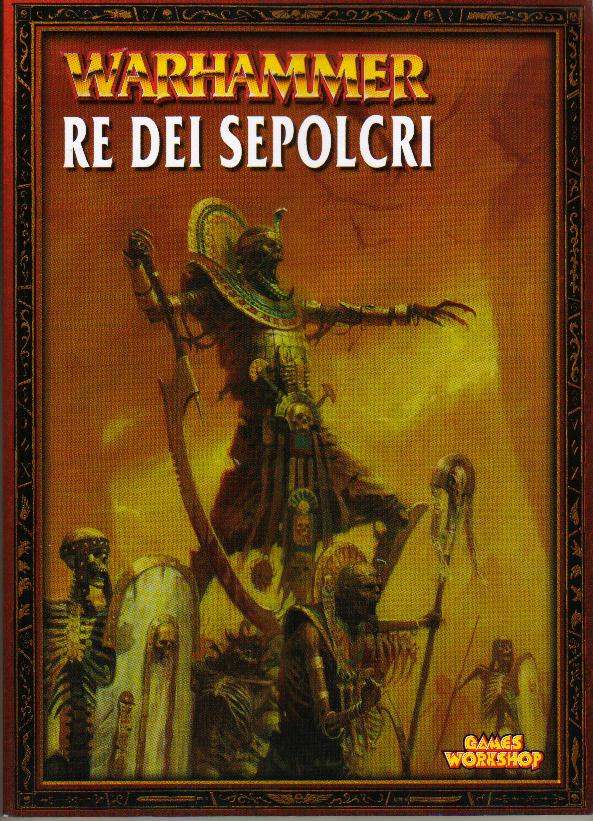 LIBRO RE DEI SEPOLCRI-Games Workshop- nuvolosofumetti.