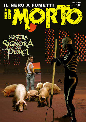 Il morto - il nero a fumetti 21-Menhir edizioni- nuvolosofumetti.