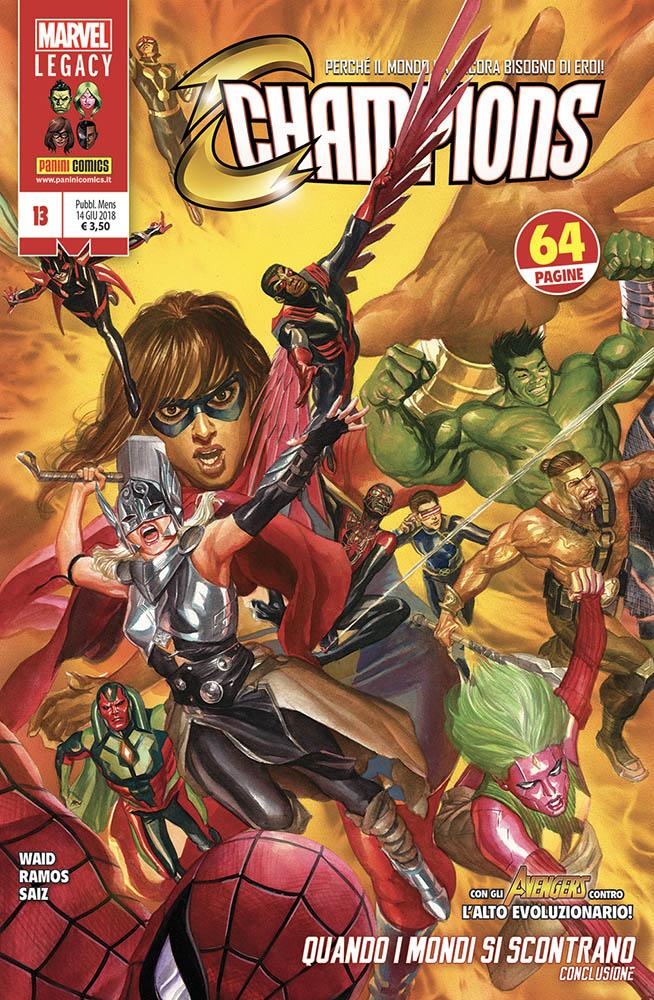 CHAMPIONS 13-PANINI COMICS- nuvolosofumetti.