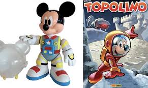 TOPOLINO IN TEAM VERSO LA LUNA E OLTRE CON GADGET ASTROTOPO