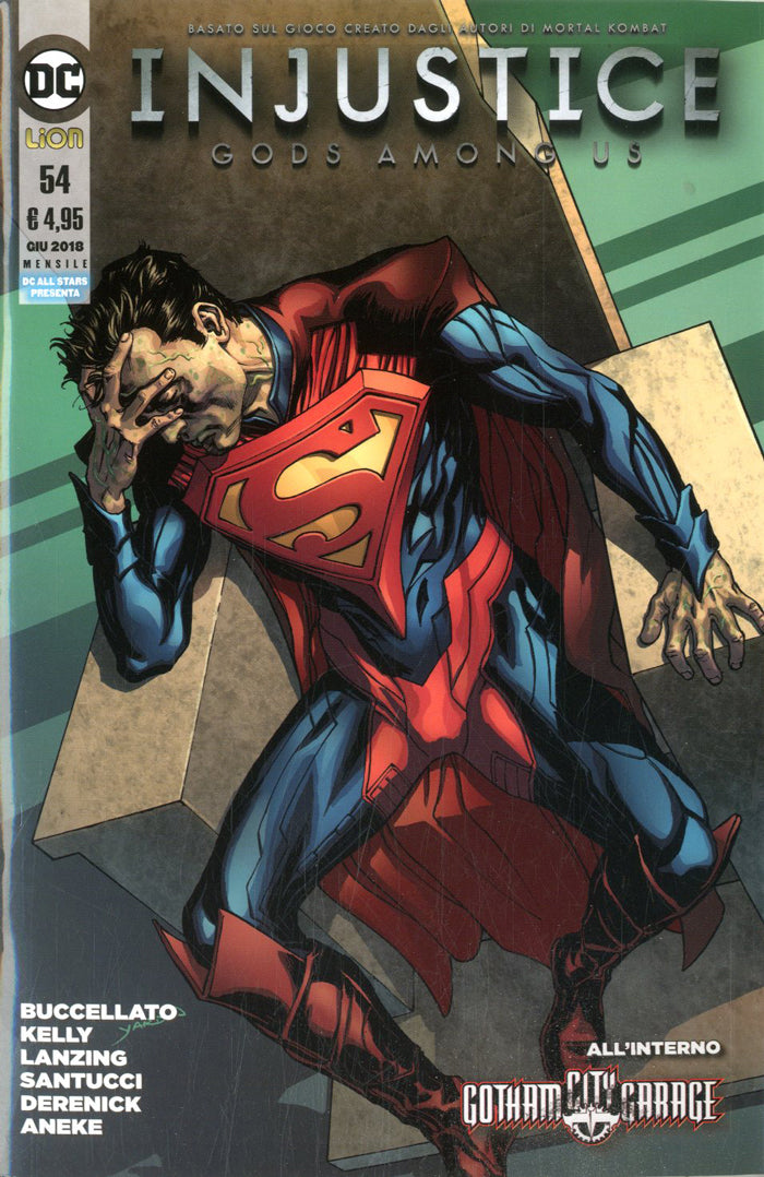 Injustice God among us serie 54-LION- nuvolosofumetti.
