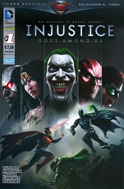 Injustice God among us serie 1-LION- nuvolosofumetti.