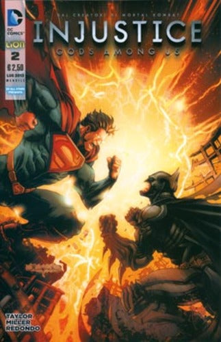 Injustice God among us serie 2-LION- nuvolosofumetti.