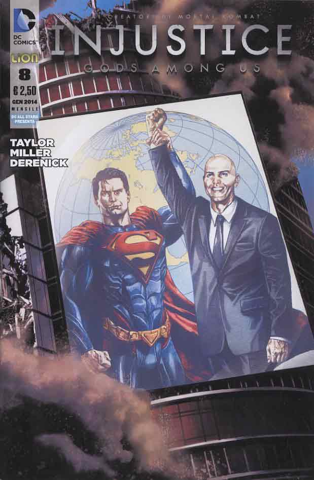 Injustice God among us serie 8-LION- nuvolosofumetti.