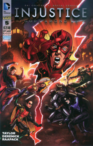 Injustice God among us serie 5-LION- nuvolosofumetti.