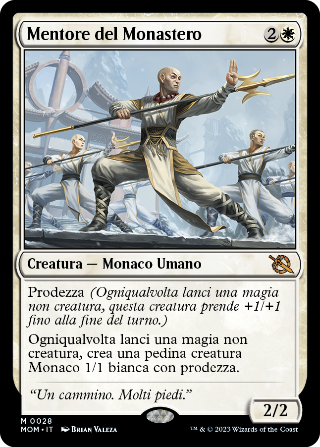 MENTORE DEL MONASTERO  Avanzata delle macchine 28