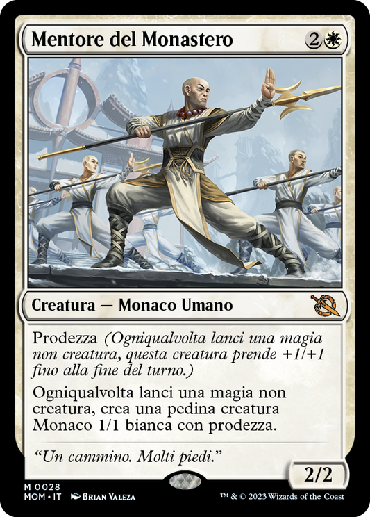 MENTORE DEL MONASTERO  Avanzata delle macchine 28