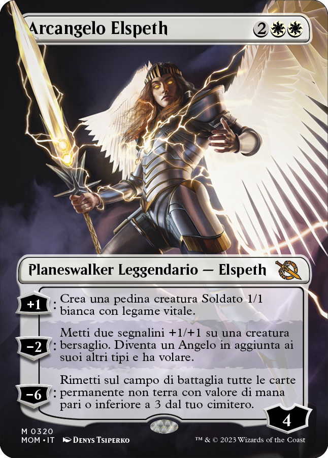 ARCANGELO ELSPETH Avanzata delle macchine 320