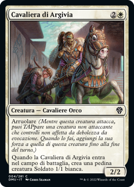 CAVALIERA DI ARGIVIA  Dominaria Unita 4
