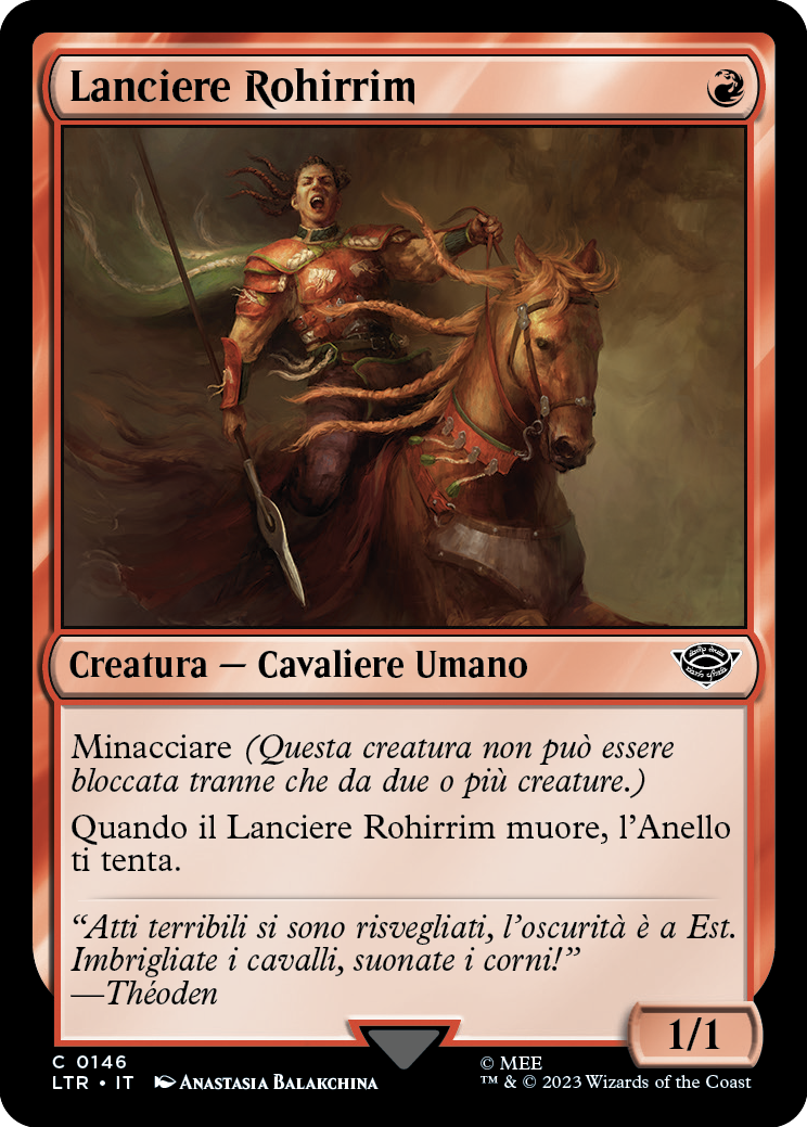 Rohirrim Signore Di Anelli Il Signore Degli La Guerra Dei Rohirrim