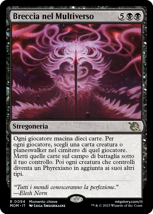 BRECCIA NEL MULTIVERSO Avanzata delle macchine 94