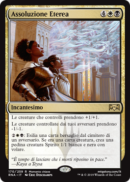 Assoluzione Eterea Fedeltà di Ravnica 170-Wizard of the Coast- nuvolosofumetti.