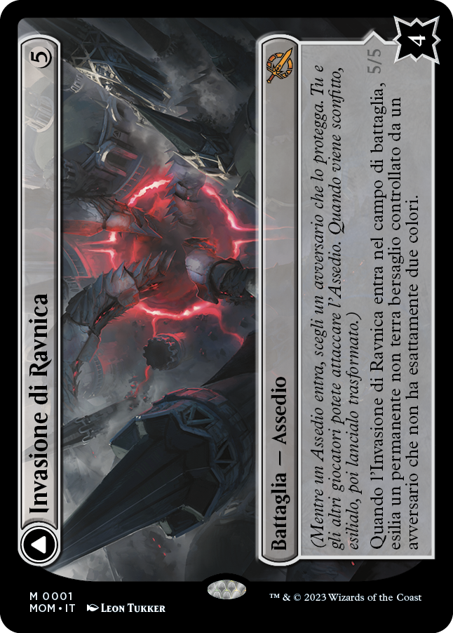 INVASIONE DI RAVNICA Avanzata delle macchine 1