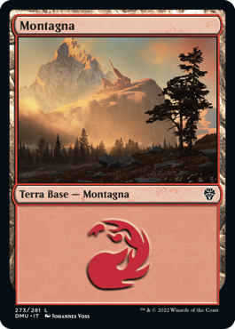 MONTAGNA (V3) FOIL  Dominaria Unita 449